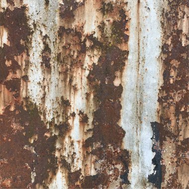 Paslı metal yüzey dokusu. Paslı Arkaplan