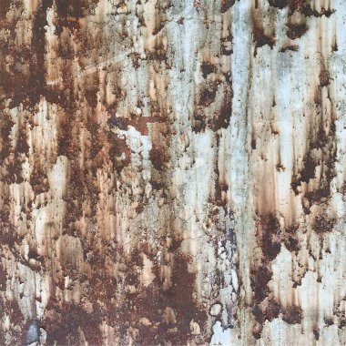 Paslı metal yüzey dokusu. Paslı Arkaplan