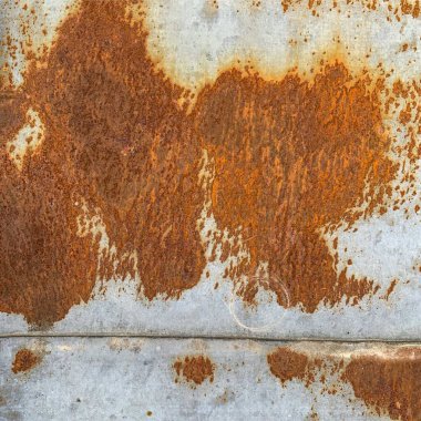 Paslı metal yüzey dokusu. Paslı Arkaplan