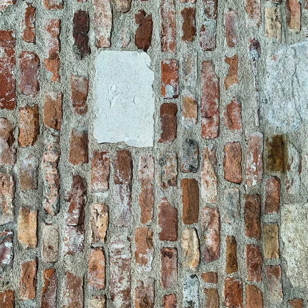 Старий Цегляний Фон Стіни Текстура Цегляної Стіни — стокове фото