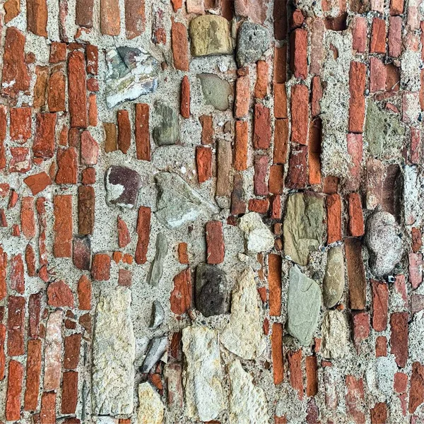 Eski tuğla duvar arka planı. Tuğla duvar dokusu