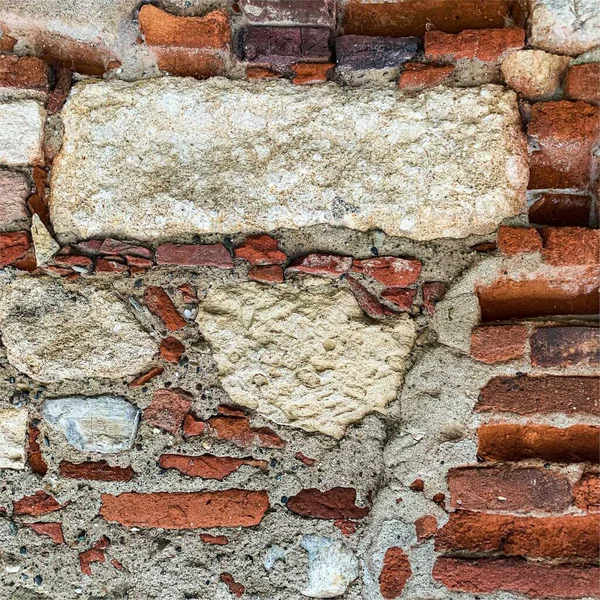 Eski tuğla duvar arka planı. Tuğla duvar dokusu