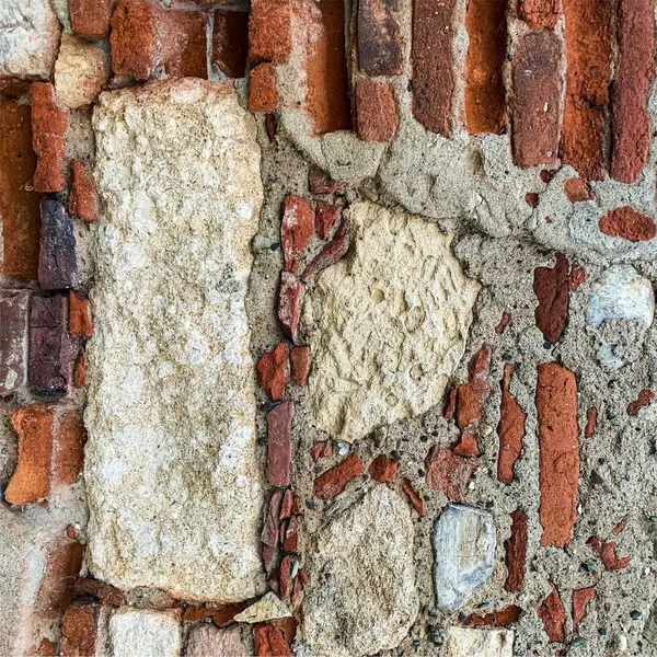 Eski tuğla duvar arka planı. Tuğla duvar dokusu