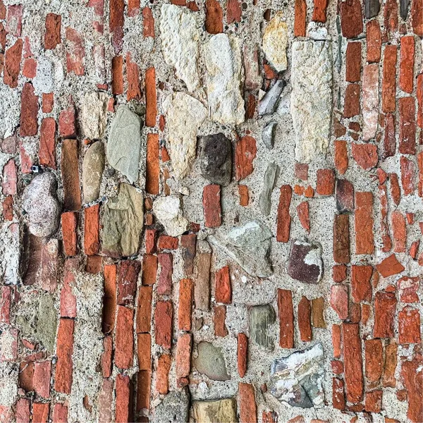 Eski tuğla duvar arka planı. Tuğla duvar dokusu