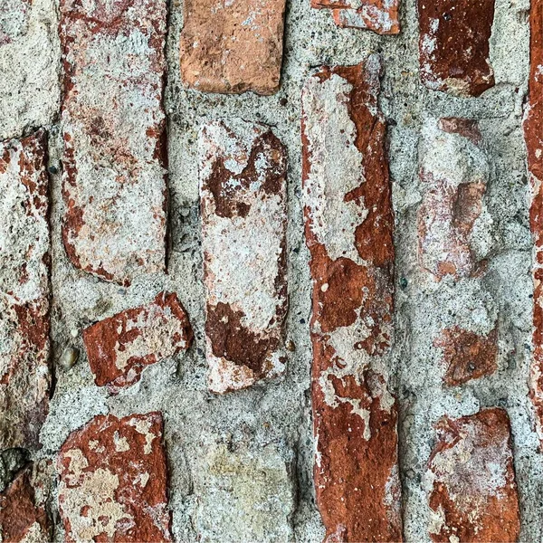 Alte Backsteinmauer Hintergrund Struktur Der Ziegelwand — Stockfoto