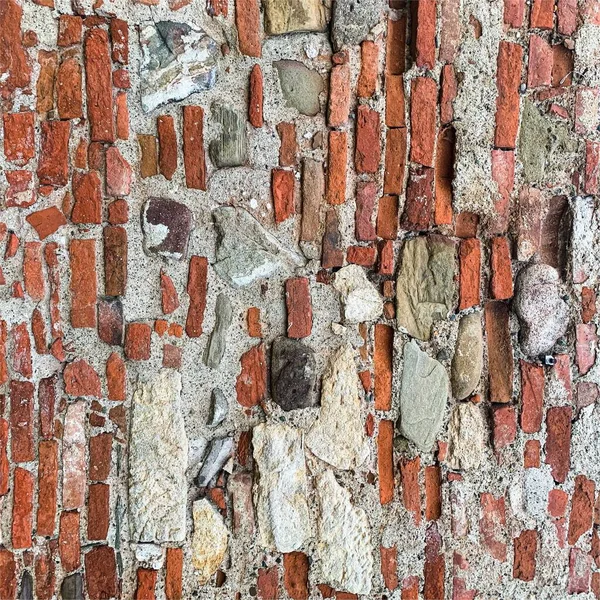 Eski tuğla duvar arka planı. Tuğla duvar dokusu