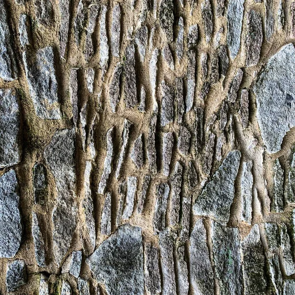 Old Stone Wall Background Stone Backdrop — Stock Photo, Image