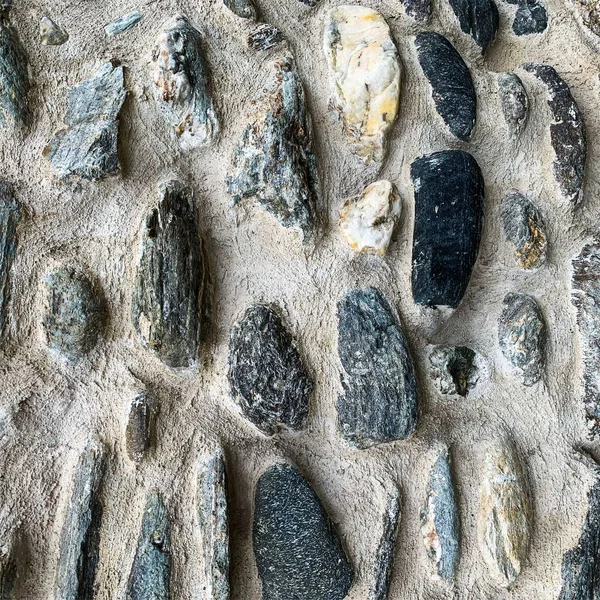 Eski taş duvar arka planı. Taş zemin