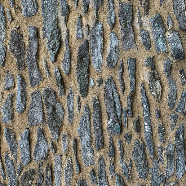 Eski taş duvar arka planı. Taş zemin