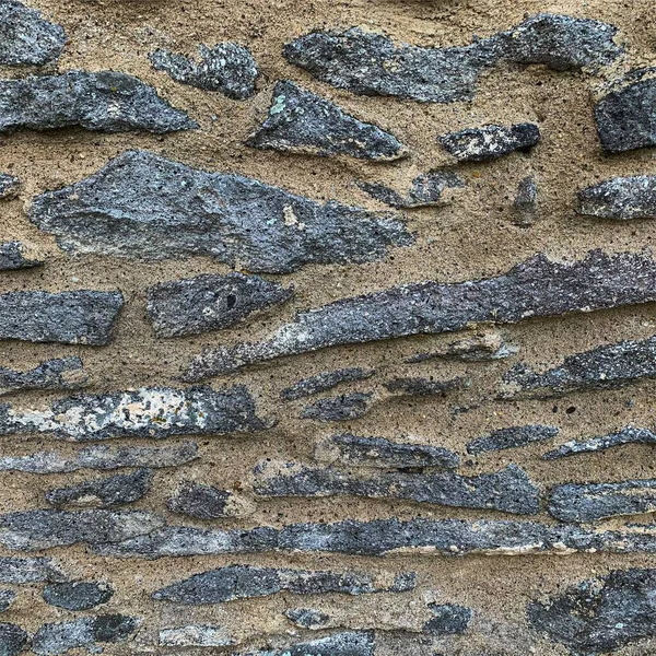 Eski taş duvar arka planı. Taş zemin