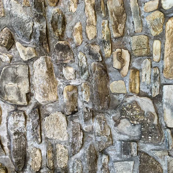 Eski taş duvar arka planı. Taş zemin