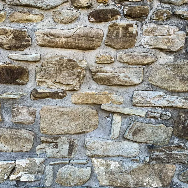 Eski taş duvar arka planı. Taş zemin