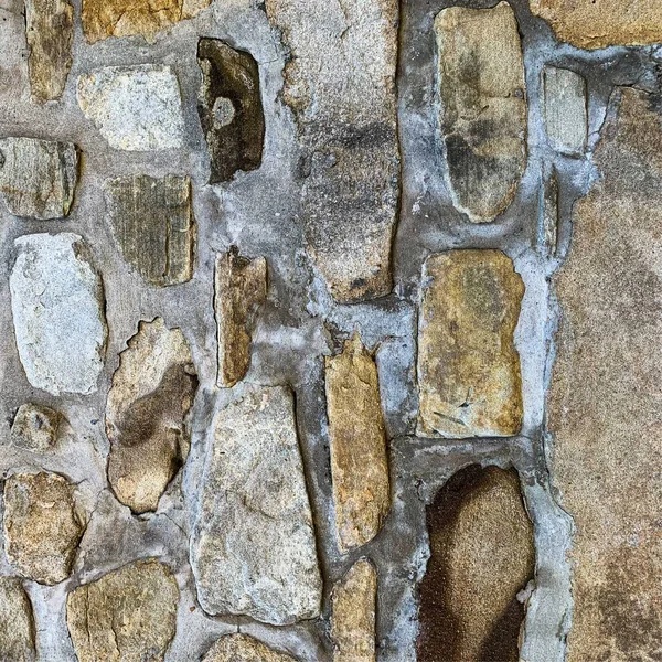 Eski taş duvar arka planı. Taş zemin