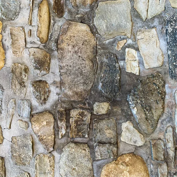 Eski taş duvar arka planı. Taş zemin