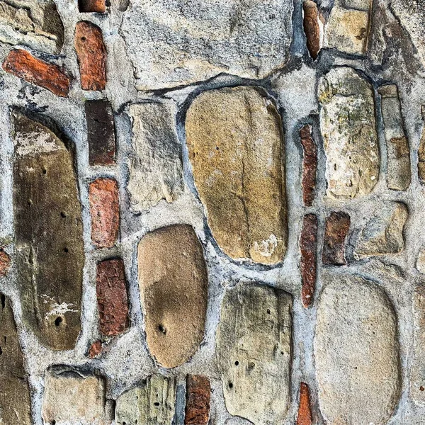 Eski taş duvar arka planı. Taş zemin