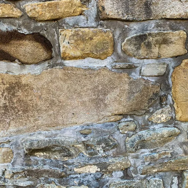 Eski taş duvar arka planı. Taş zemin