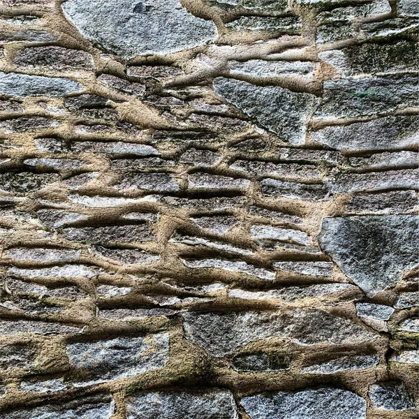 Eski taş duvar arka planı. Taş zemin