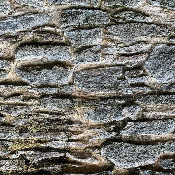 Alte Steinmauer Hintergrund Steinkulisse — Stockfoto