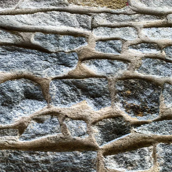 Eski taş duvar arka planı. Taş zemin