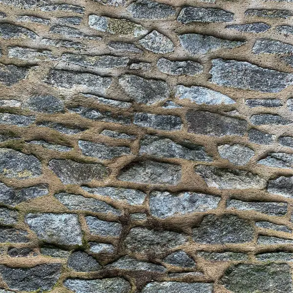 Eski taş duvar arka planı. Taş zemin