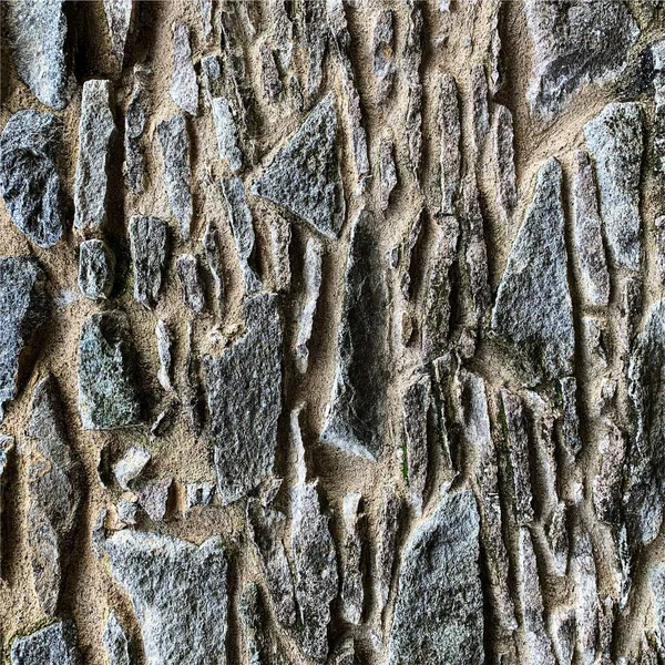 Alte Steinmauer Hintergrund Steinkulisse — Stockfoto