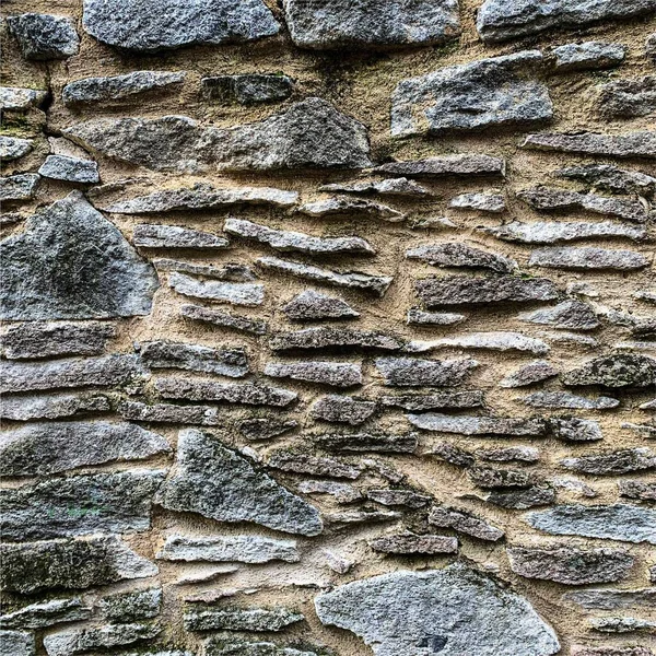 Old Stone Wall Background Stone Backdrop — Photo