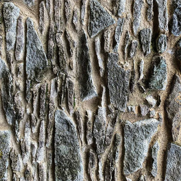 Eski taş duvar arka planı. Taş zemin