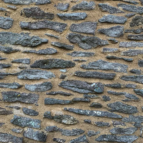 Eski taş duvar arka planı. Taş zemin