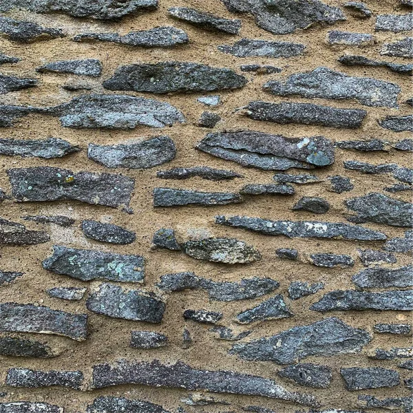 Eski taş duvar arka planı. Taş zemin