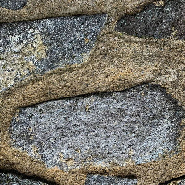 Eski taş duvar arka planı. Taş zemin