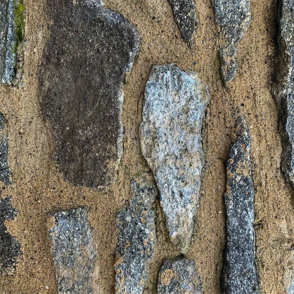 Eski taş duvar arka planı. Taş zemin