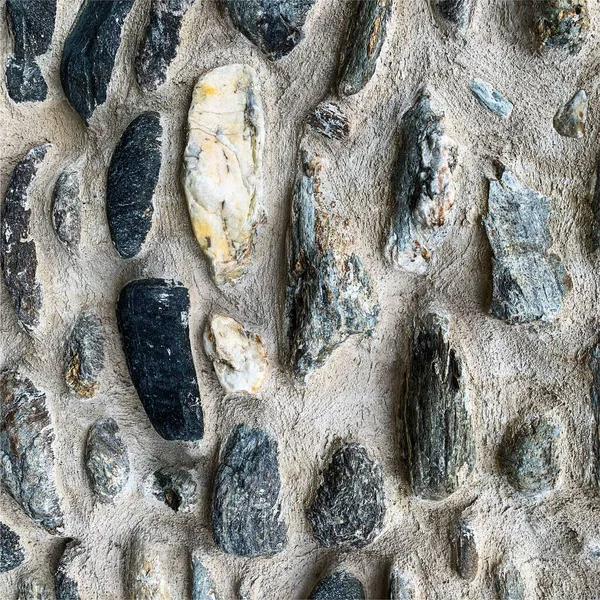 Eski taş duvar arka planı. Taş zemin