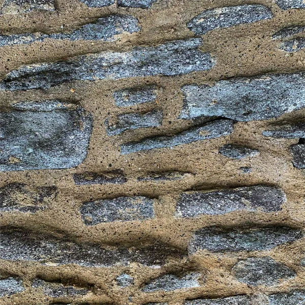 Eski taş duvar arka planı. Taş zemin