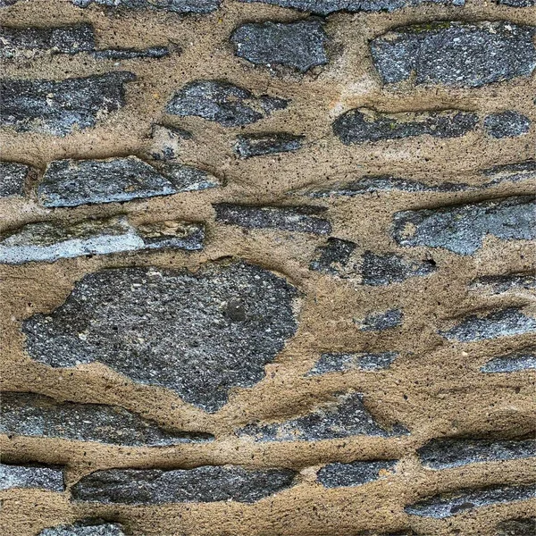 Eski taş duvar arka planı. Taş zemin