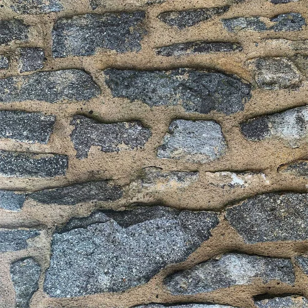 Eski taş duvar arka planı. Taş zemin