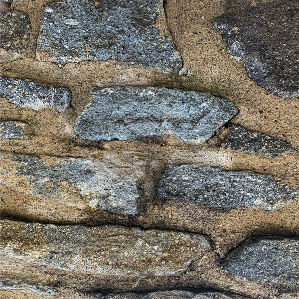 Eski taş duvar arka planı. Taş zemin