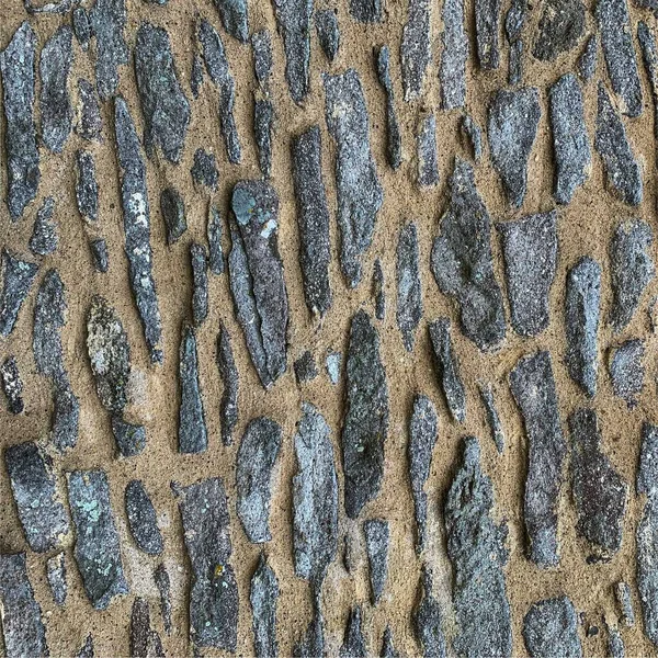 Eski taş duvar arka planı. Taş zemin