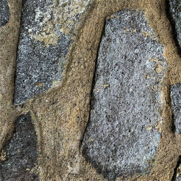 Eski taş duvar arka planı. Taş zemin