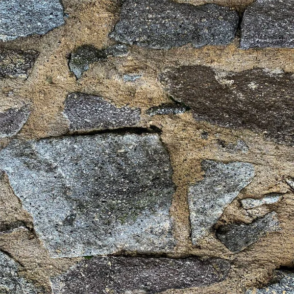 Eski taş duvar arka planı. Taş zemin