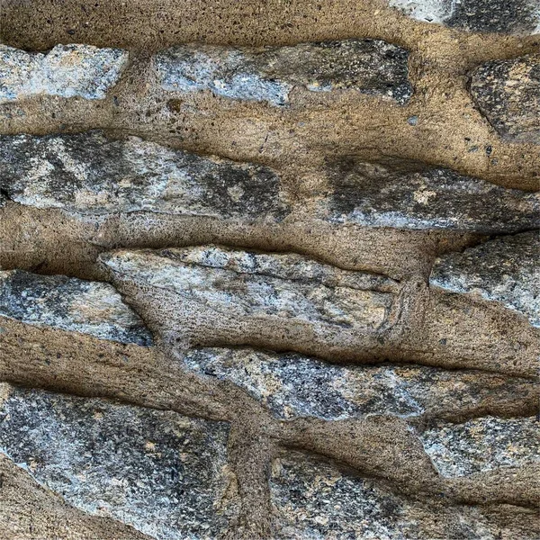 Eski taş duvar arka planı. Taş zemin