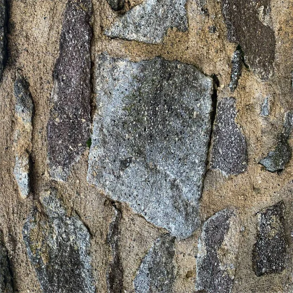 Eski taş duvar arka planı. Taş zemin