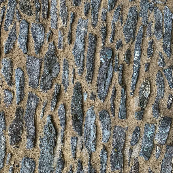 Eski taş duvar arka planı. Taş zemin