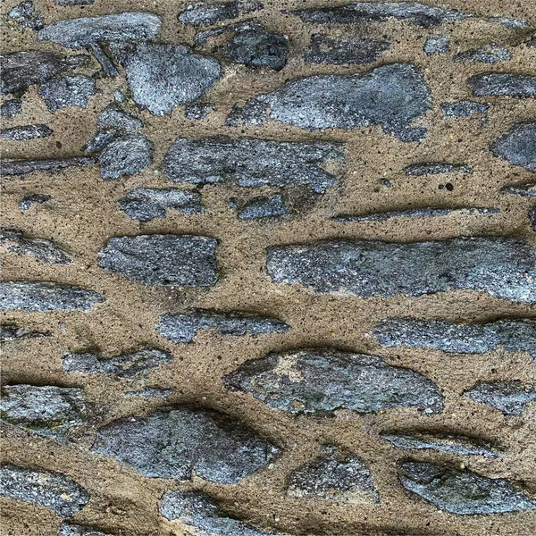 Eski taş duvar arka planı. Taş zemin