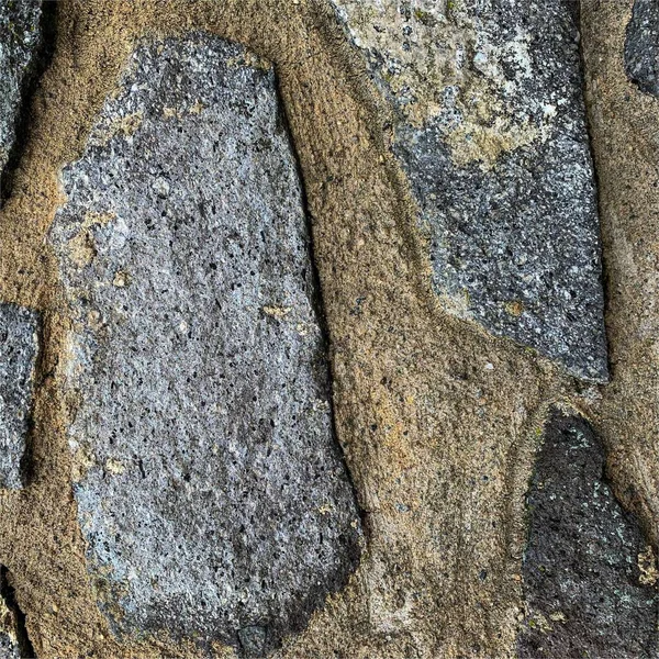 Eski taş duvar arka planı. Taş zemin