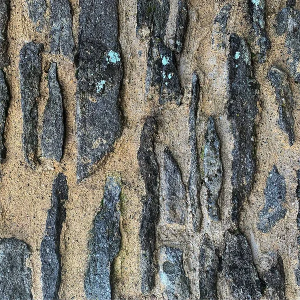 Eski taş duvar arka planı. Taş zemin