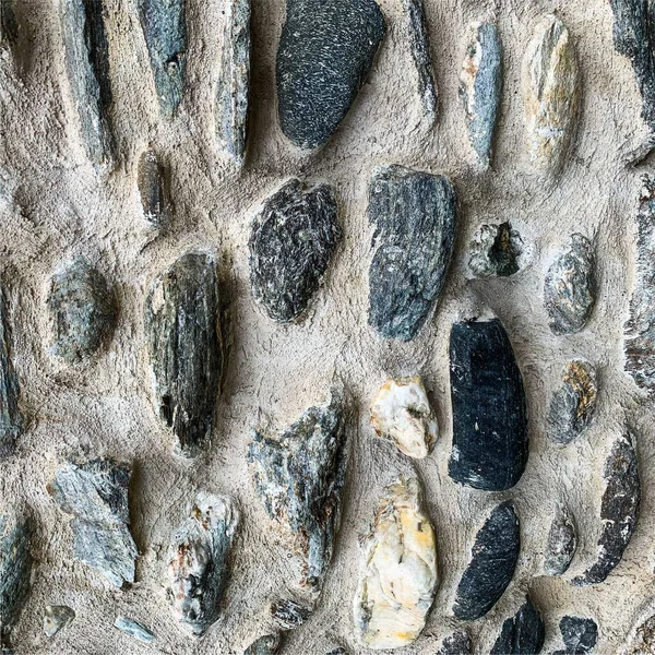 Eski taş duvar arka planı. Taş zemin