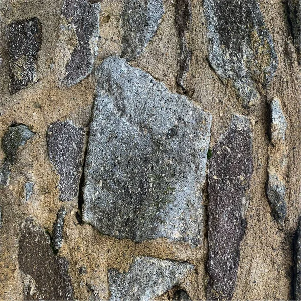 Eski taş duvar arka planı. Taş zemin