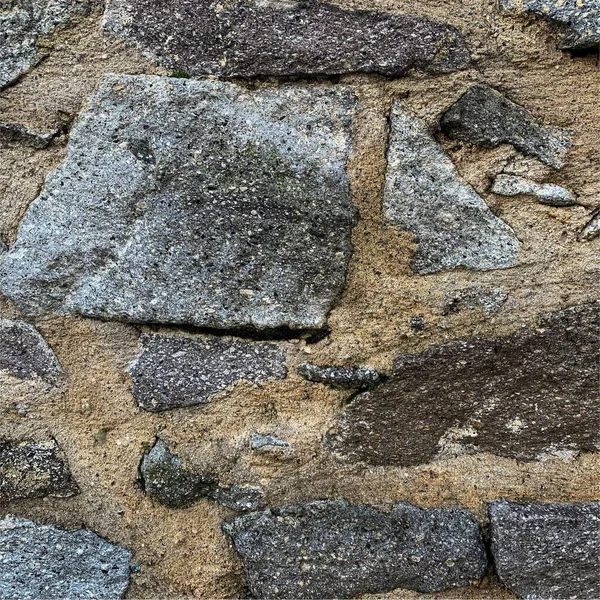 Eski taş duvar arka planı. Taş zemin