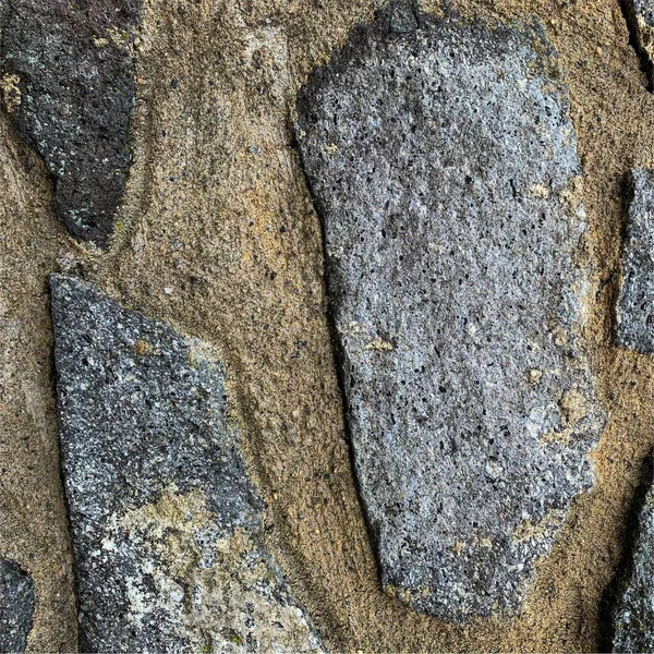 Eski taş duvar arka planı. Taş zemin