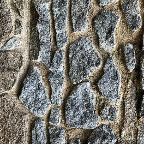 Eski taş duvar arka planı. Taş zemin